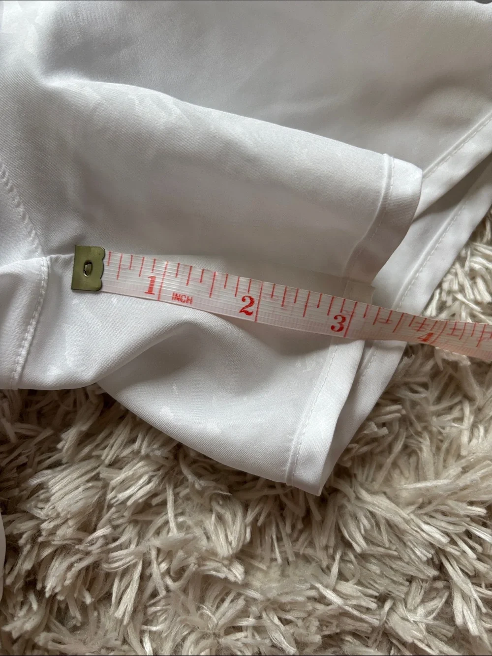 NWOT Nike Women’s White Athletic Running Shorts with Gray Swoosh XS